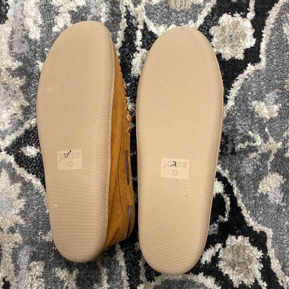 J. Crew Classic suede moccasin slippers* - Picture 3 of 3